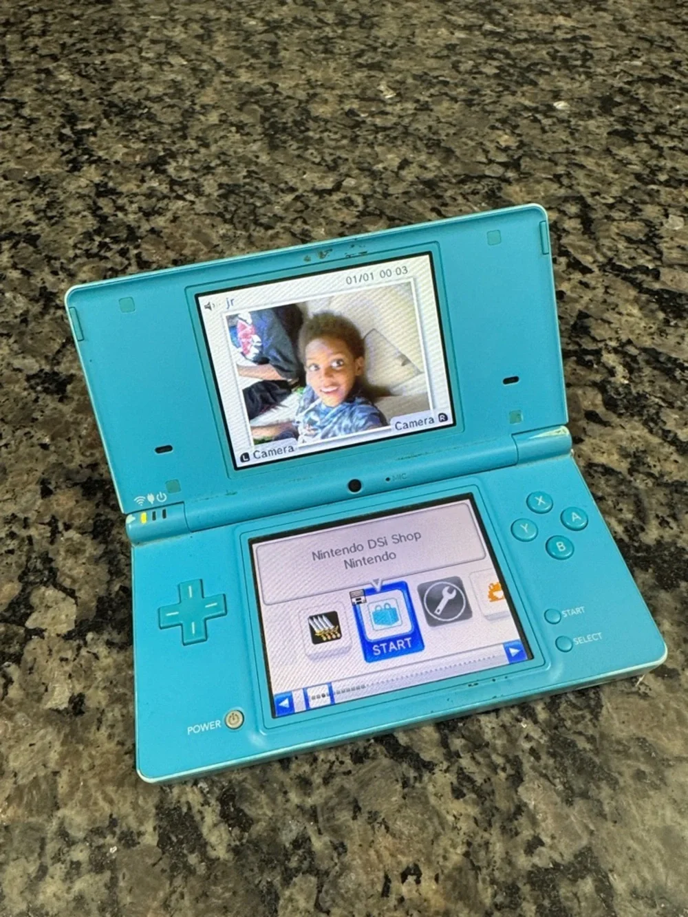 Nintendo DSI Sky Blue gaming system